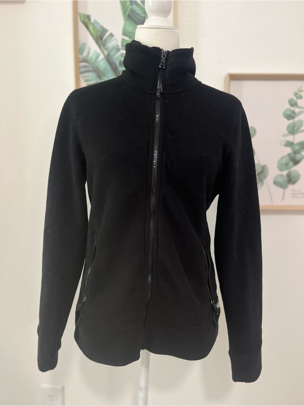 Calvin Klein Performance Turtleneck Zip Up Fleece Women’s